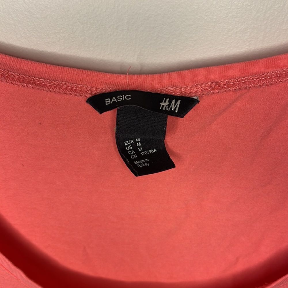 H&M Pink Basic TShirt - Picture 4 of 5